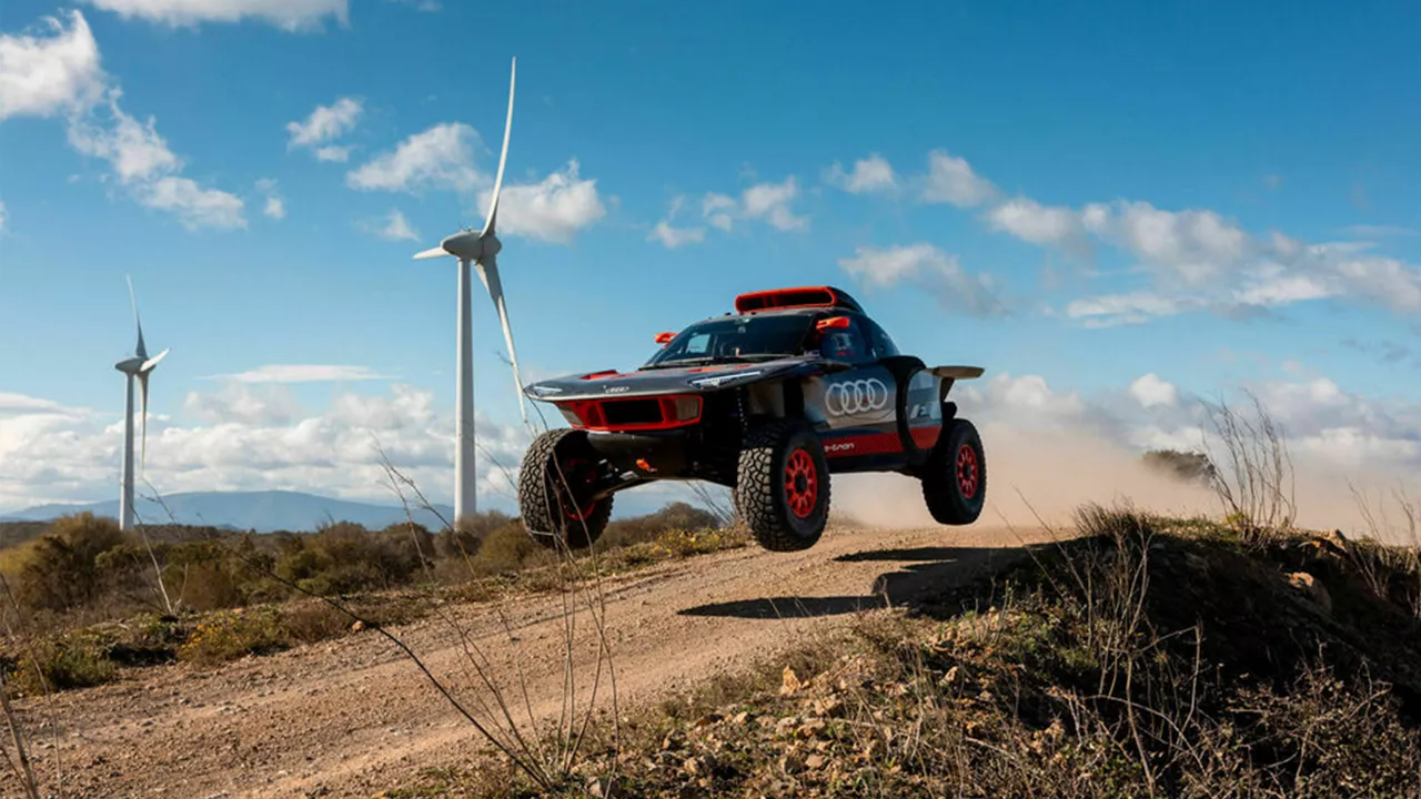 Final test run for the Audi RS Q e-tron