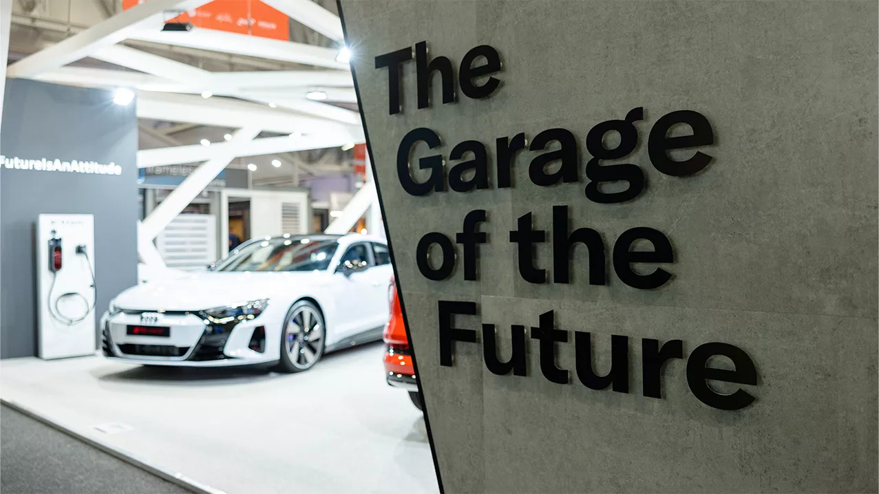 The “Garage of the Future” progressed by Audi at Decorex Africa 2022