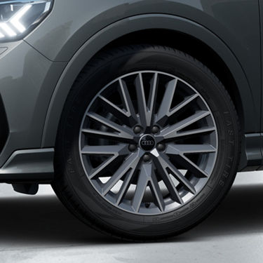 Audi Q3 Sportsback Black Edition from the side