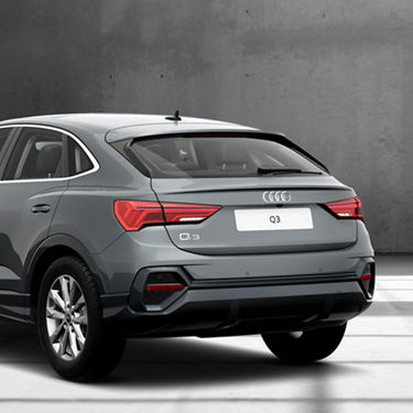 Audi Q3 Sportsback Black Edition from the side