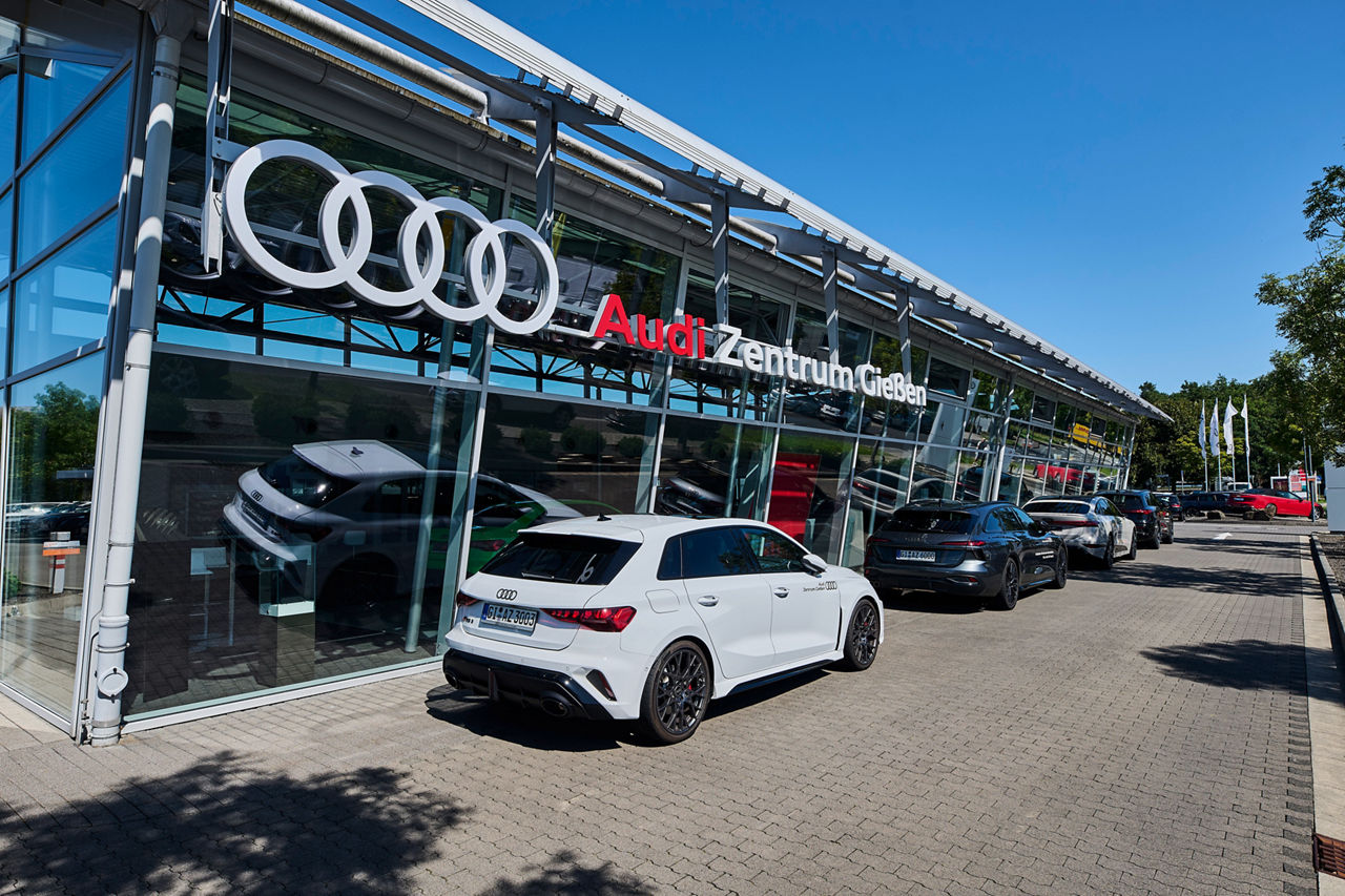 Außenansicht Audi Zentrum Gießen