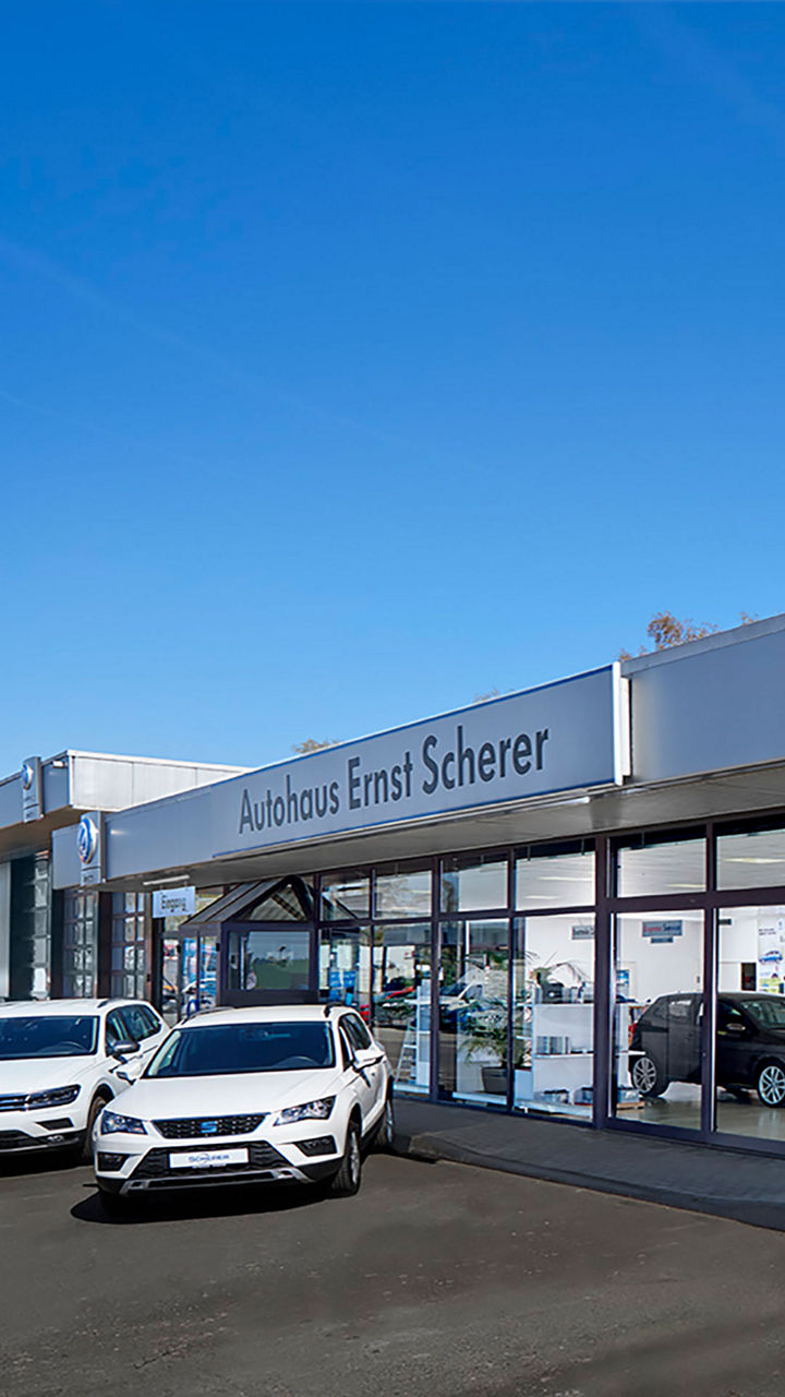 Außenansicht Autohaus Scherer Kastellaun